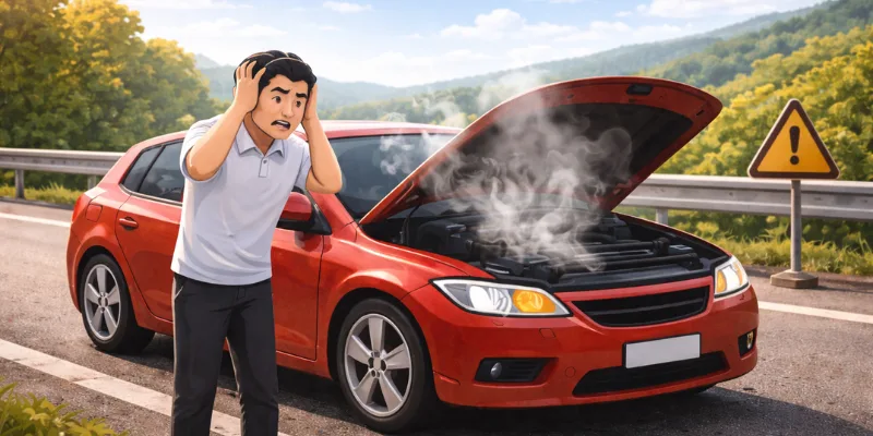 car overheating mistakes