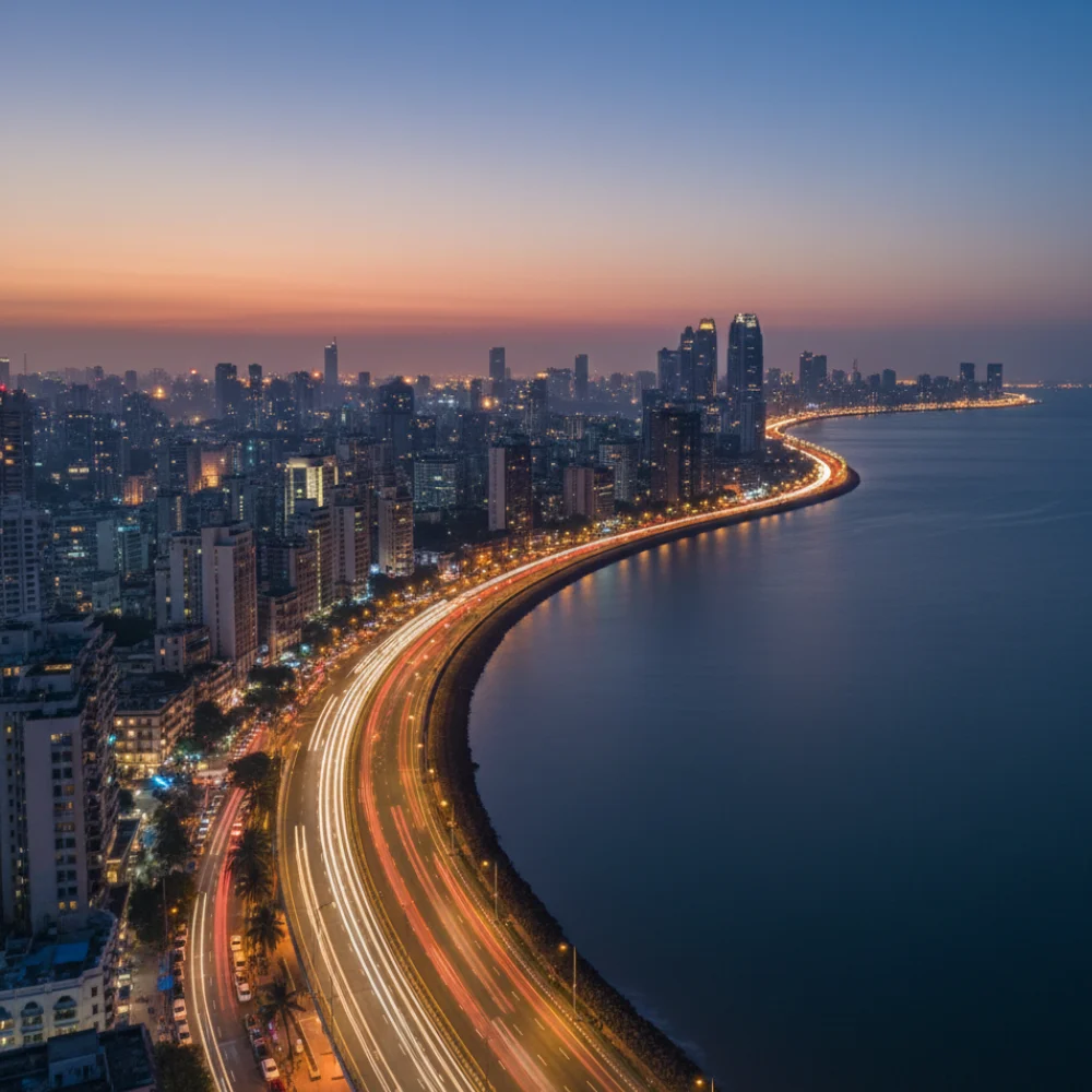 mumbai costal road by towme